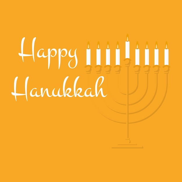 Happy Hanukkah Vector