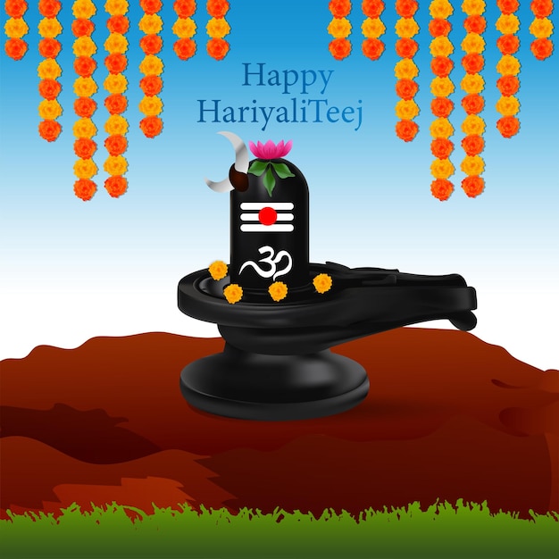 Happy hariyali teej festival celebration