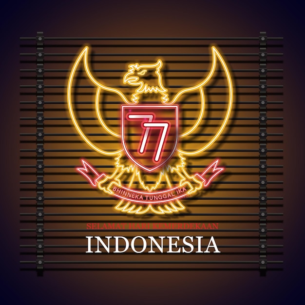 Happy independence day Indonesia