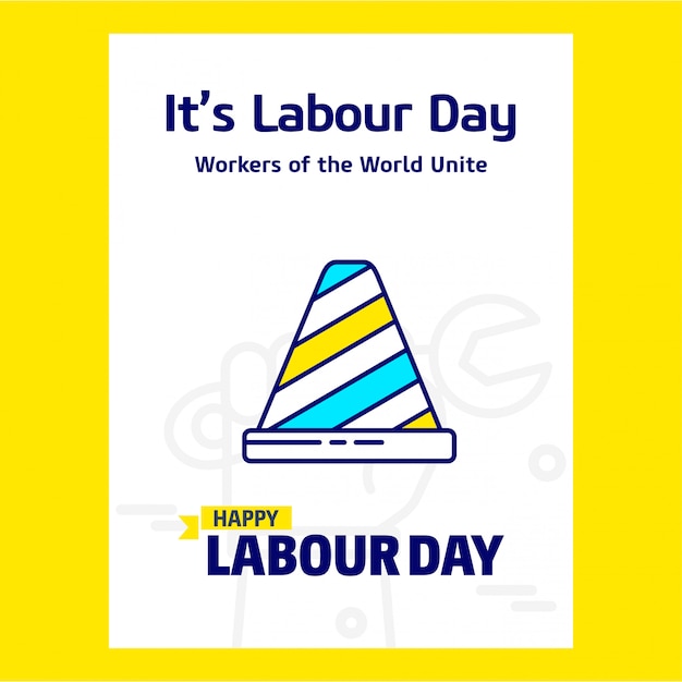 Happy Labour day Poster