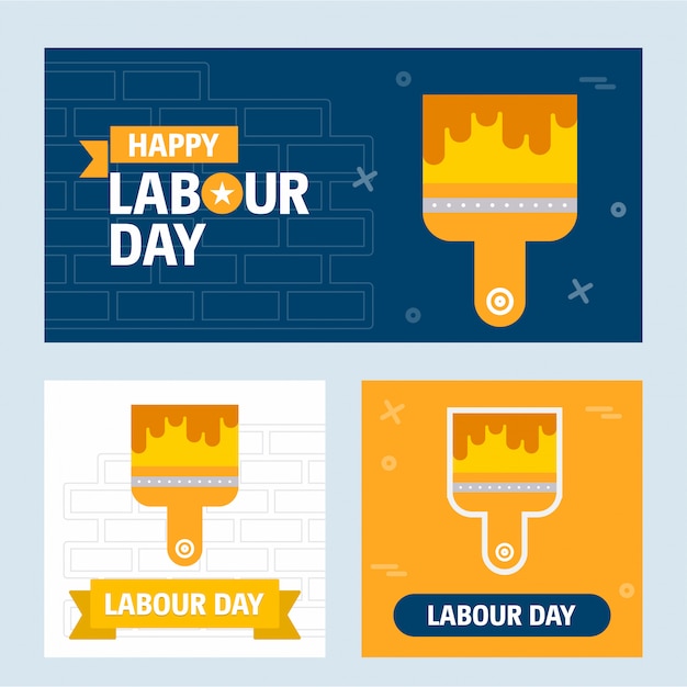 Happy Labour Day Web Banner