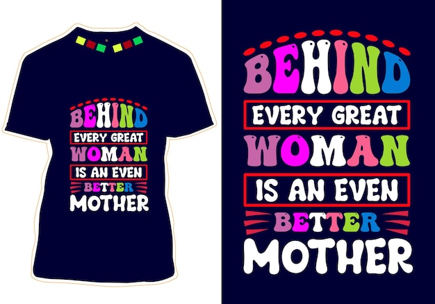 Happy Mother's Day Tshirt Design