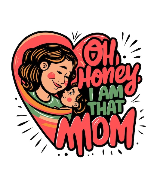 Happy mothers day design