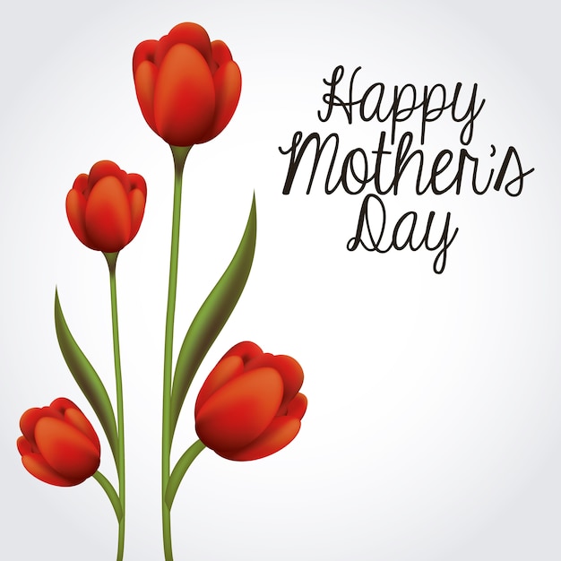 happy mothers day design