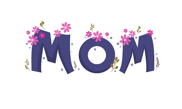 Happy mothers day illustration vector banner background for mothers day event