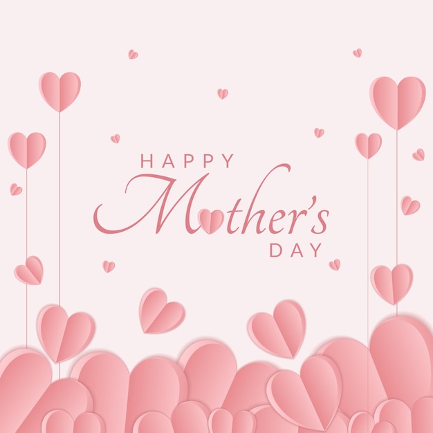 Happy mothers day social media post template