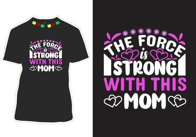 Happy Mothers Day T shirt Design