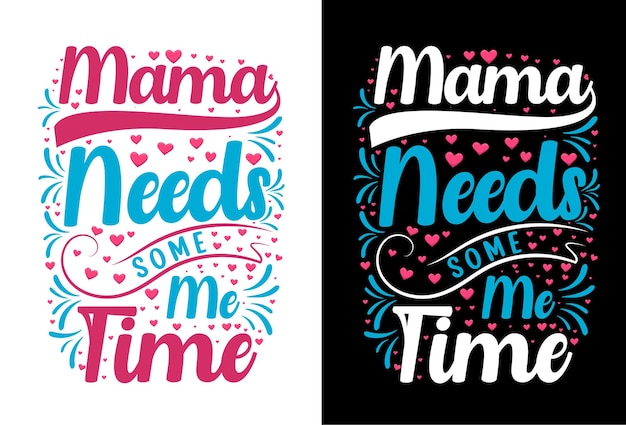 Vector happy mothers day tshirt mothers day tshirt bundle mothers day tshirt vector mom element