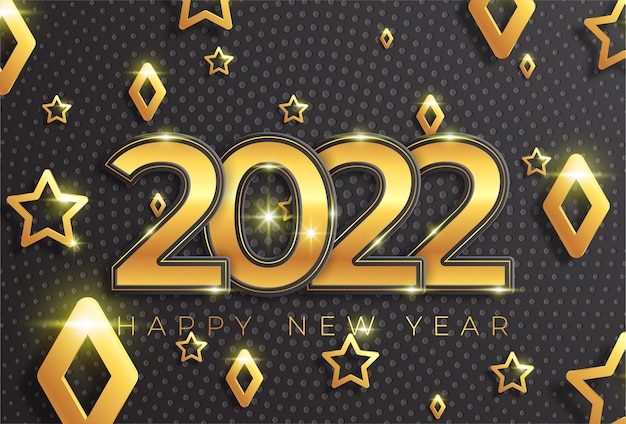 Happy new 2022 year background