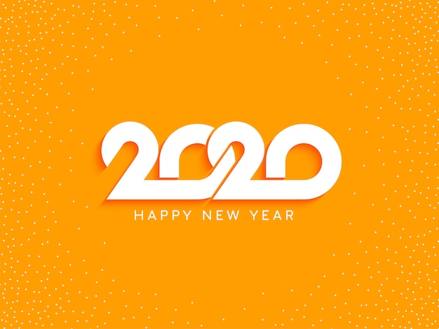 Happy New Year 2020 background