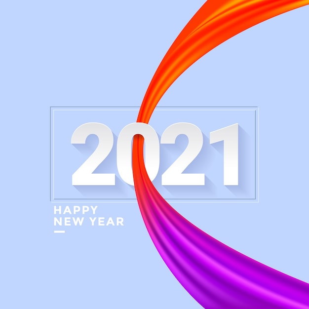 Happy New Year 2021 Background