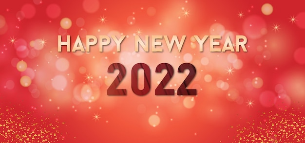 Happy New Year 2022 New Patten Best typography vector illustration Design