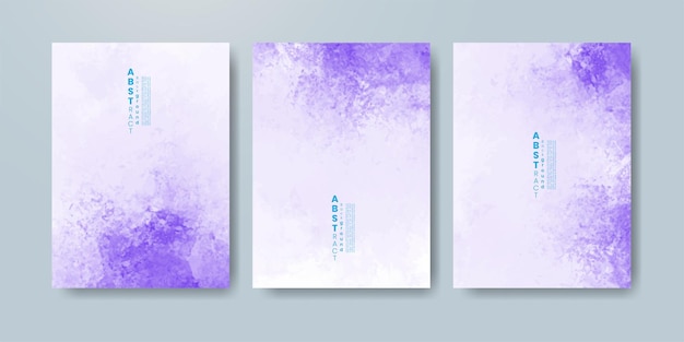 Happy new year 2023 card template with watercolor background