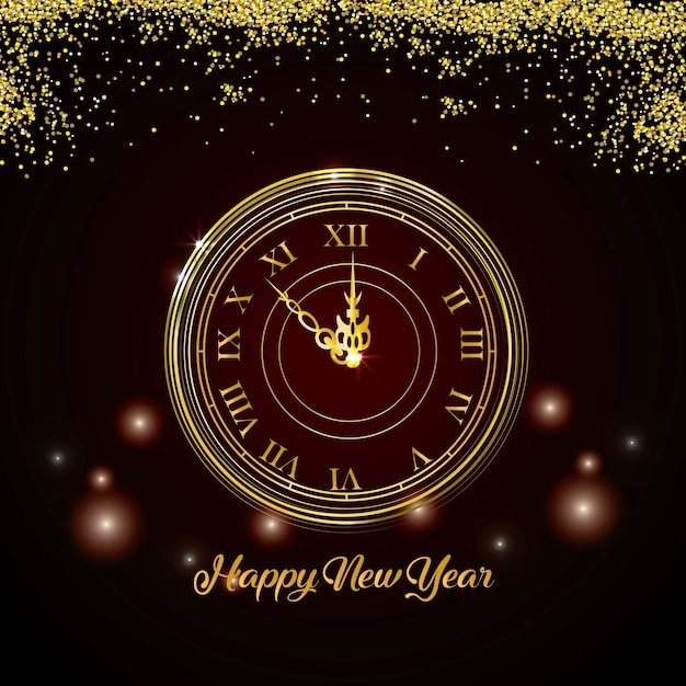 Happy new year design