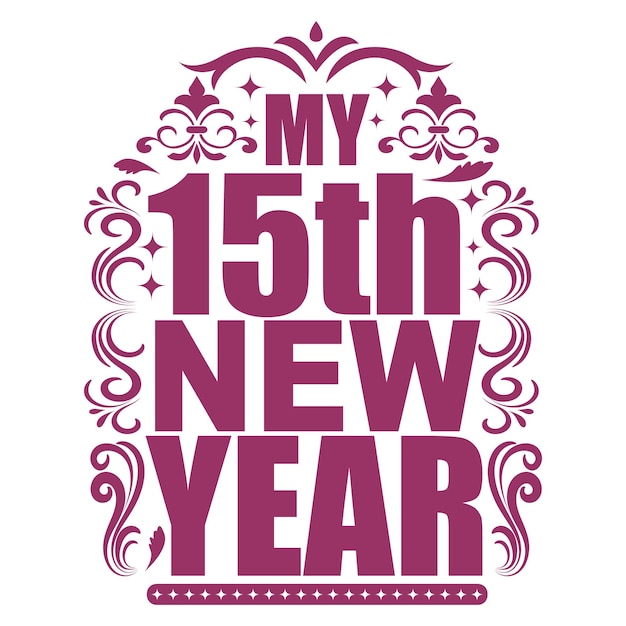 Happy New Year T-shirt Design