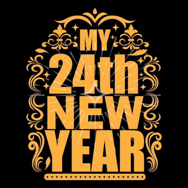 Happy New Year T-shirts Design