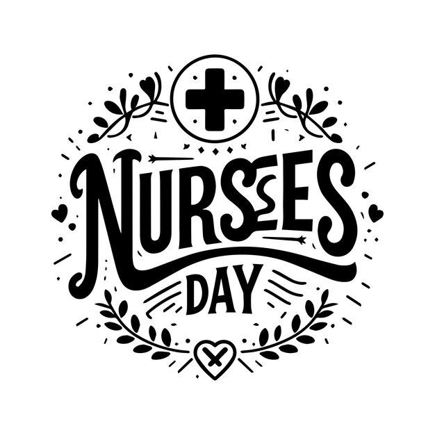 Vector happy nurses day international nurses day free download