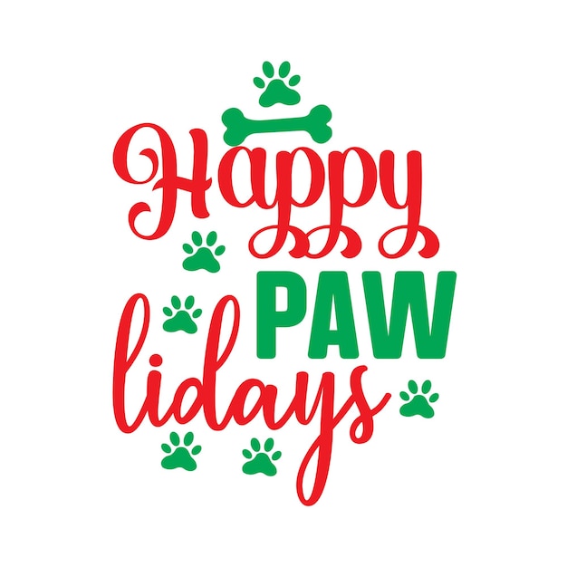 happy pawlidays,dog svg bundle,dog svg