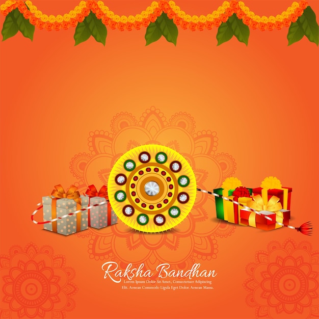 Happy raksha bandhan background