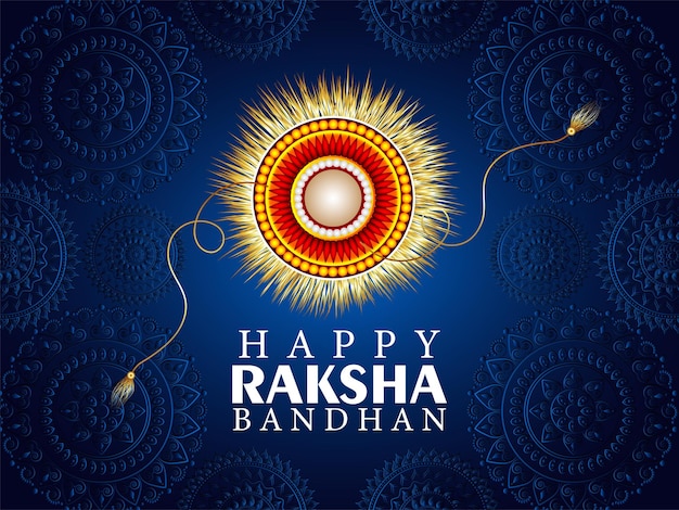 Happy raksha bandhan celebration background