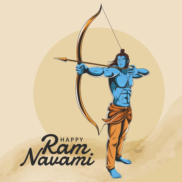 Happy Ram Navami festival of India