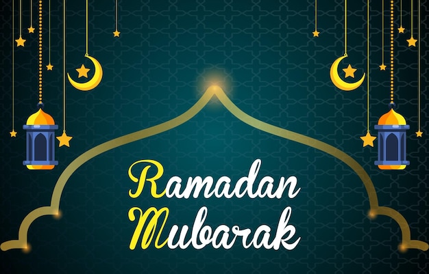 Happy ramadan banner template vectors 2023 design