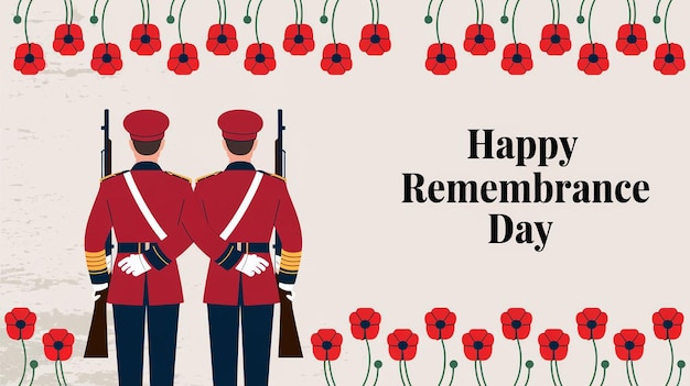 Vector happy remembrance day