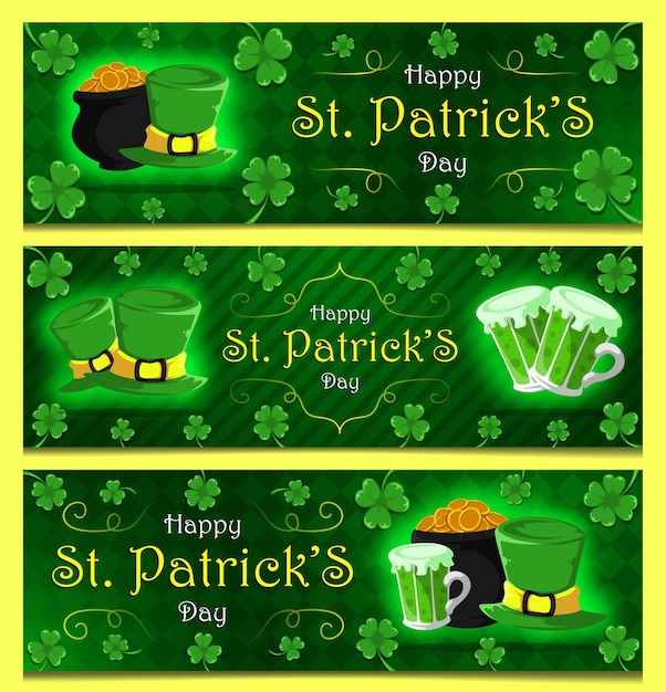 Happy Saint Patrick's Day Banner