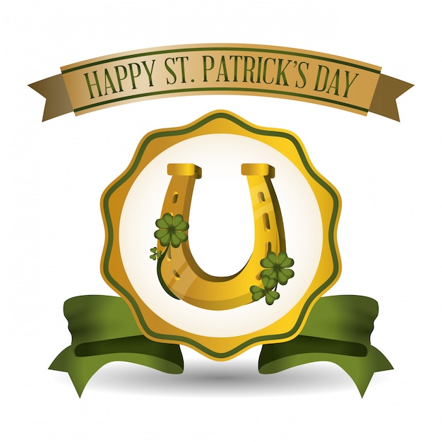 Happy Saint Patricks day design 