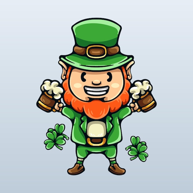 Happy St Patrick's Day Character