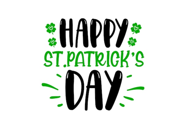 happy st.patrick's day design