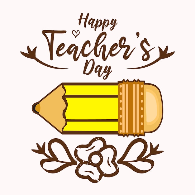 happy teacher's day vector t-shirt design