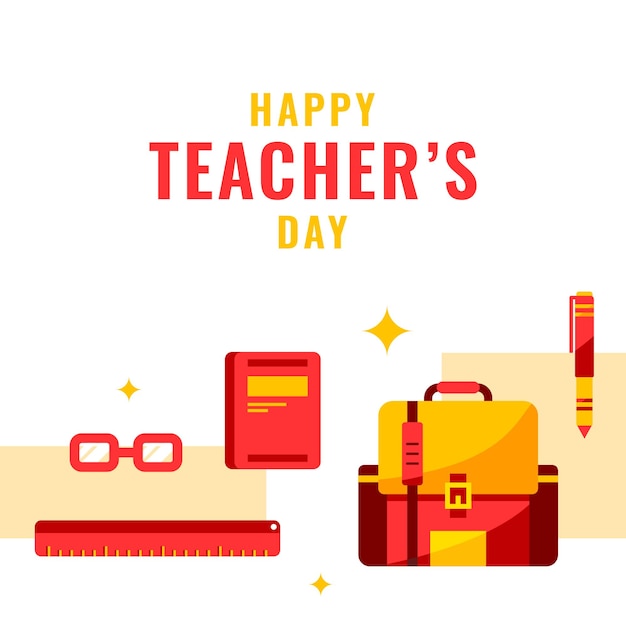 Happy Teachers Day Design Celebration