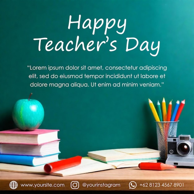 Happy Teachers Day Greetings For Social Media Post