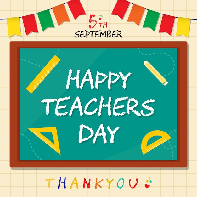 Happy teachers day, Teacher appreciation day, Student, Backtoschool, Board