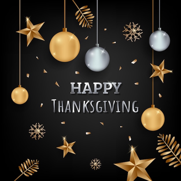 Happy thanksgiving background card vector