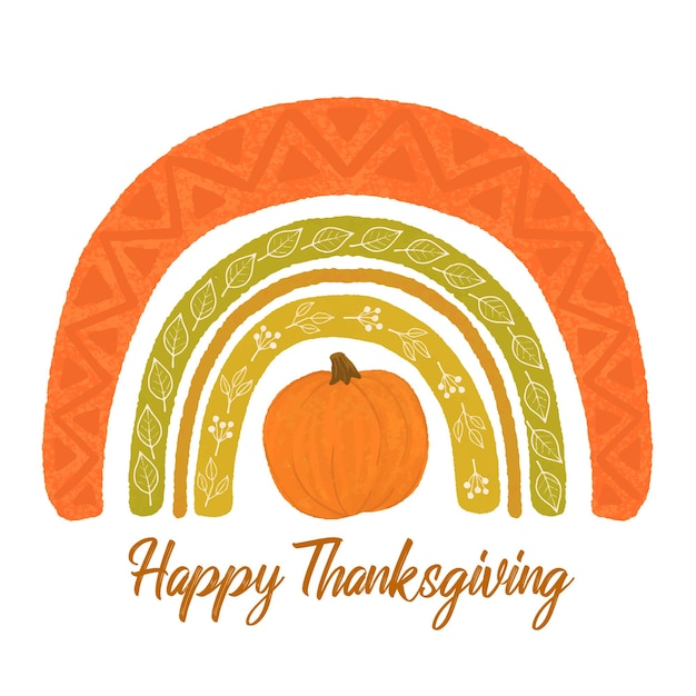 Happy Thanksgiving Background, Giving Thanks, Pumpkin icon Autumn Fall Leaves