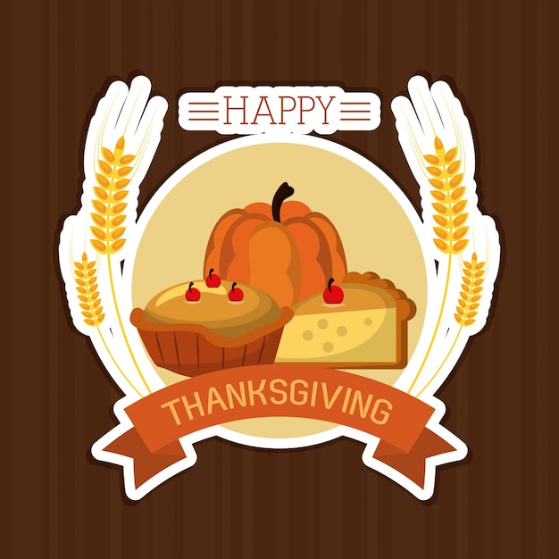 Happy thanksgiving card