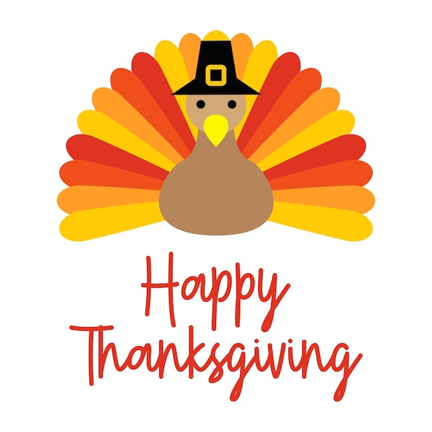 Happy Thanksgiving Day Celebration Design vector