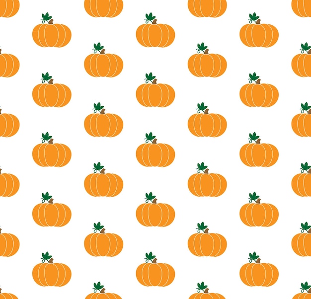 Happy Thanksgiving Day seamless pattern with holiday objects