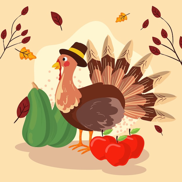 Happy thanksgiving poster