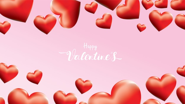 Happy Valentine background 