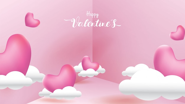 Happy valentine's background 