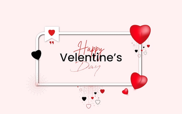 happy valentine's day background