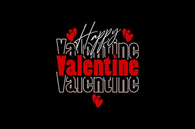 Happy Valentine Vector