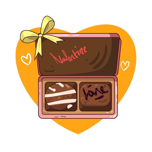 Vector happy valentine