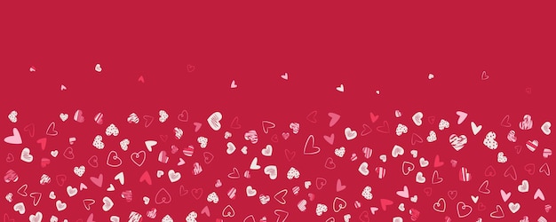 Happy Valentines Day abstract greeting poster design