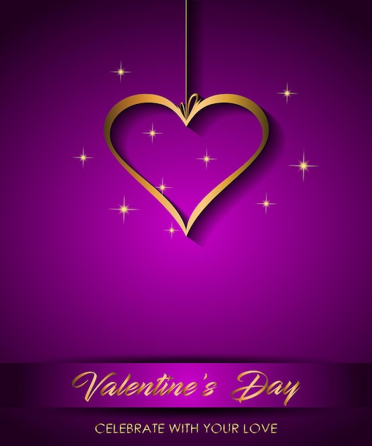 Happy valentines day background