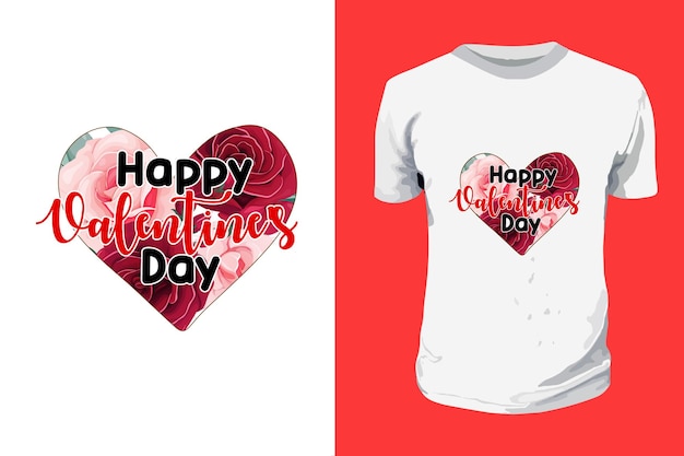 Happy Valentines day Sublimation typography quotes design romantic lettering of love promotion