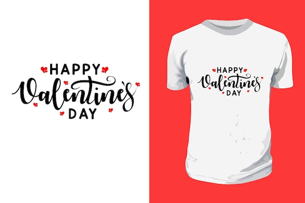 Happy Valentines Day SVG  typography quotes t shirt design Lettering of love